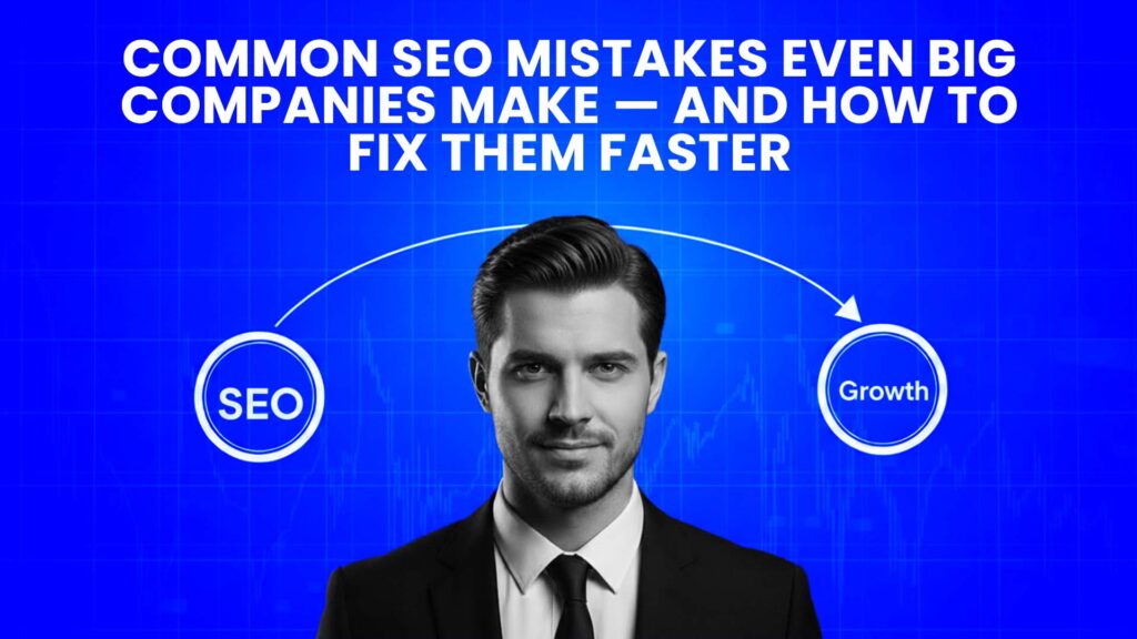 Common SEO Mistakes Even Big Companies Make — And How to Fix Them Faster