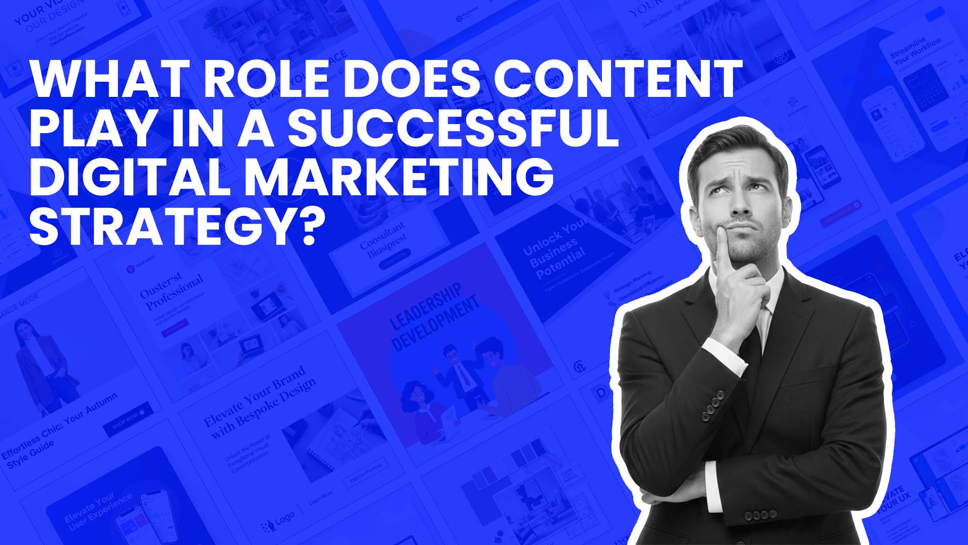 Role of Content Digital Marketing Strategy - Progressive Solution
